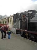Trainspotting with no. 1 grandson