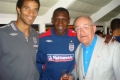 with Emile Heskey & David James